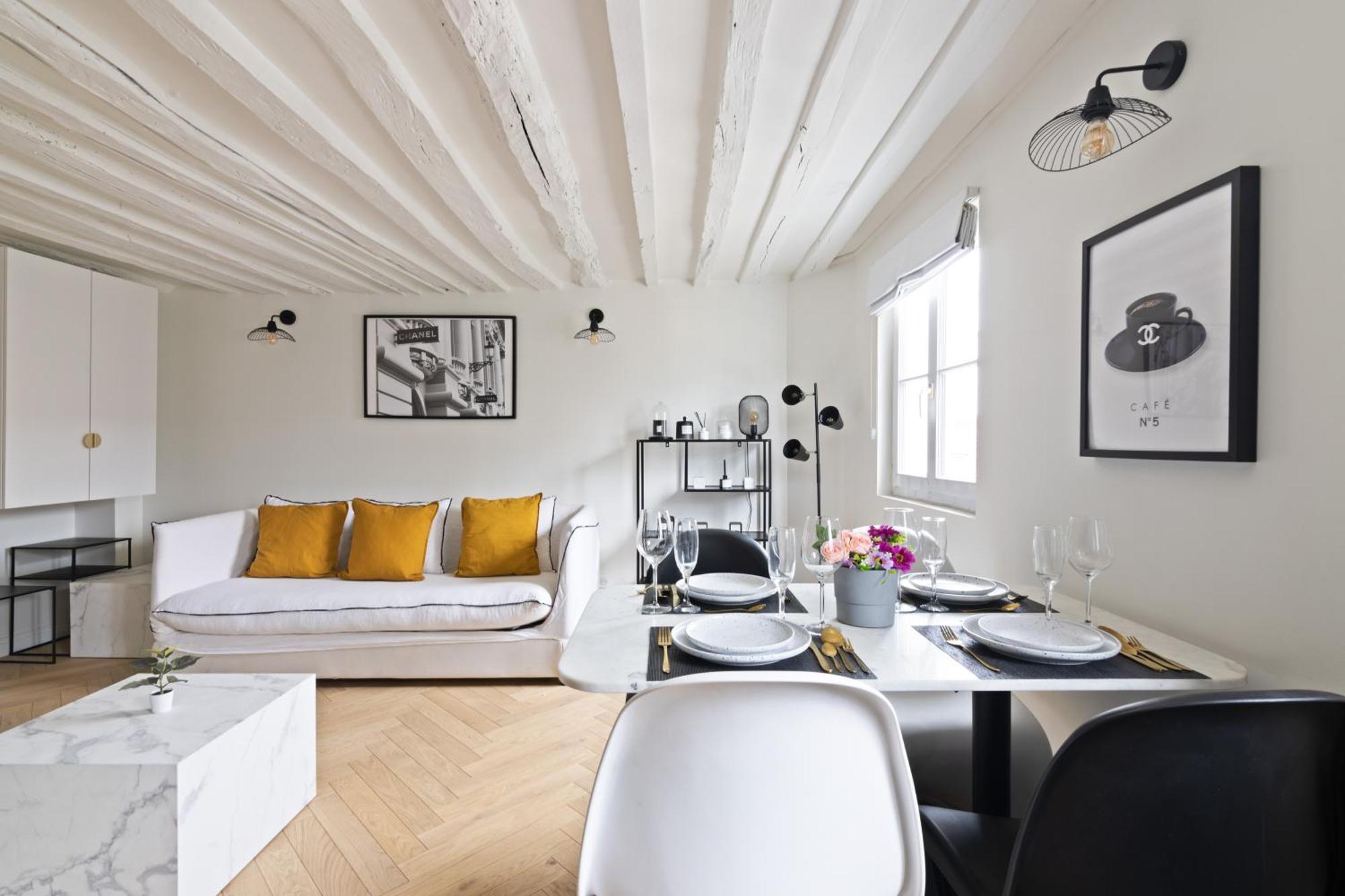 Elegant Appartement Pres Du Musee Du Louvre Et Du Jardin Des Tuileries Free Netflix Párizs Kültér fotó